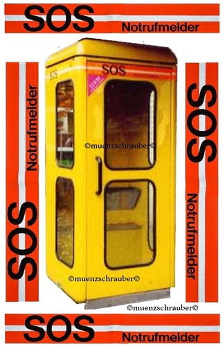 Post aufkleber sos - aufkleber,