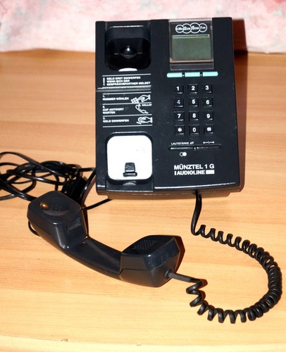 Münztelefon schwarz g - d,