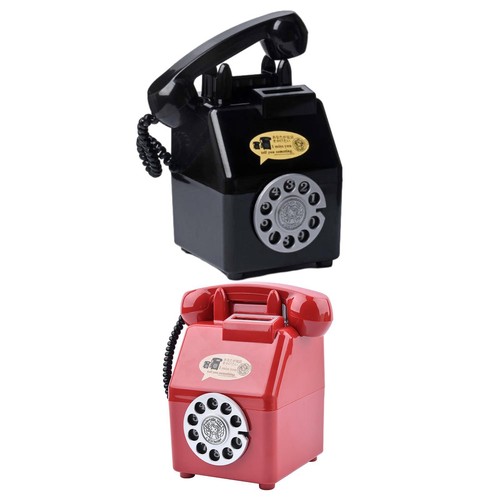Spardose retro telefon - spardose,